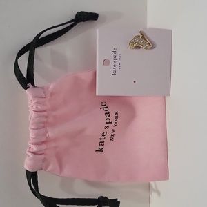 NWT Kate Spade Ice Skate Earring
